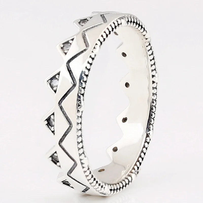Original 925 Sterling Silver Pan Ring Silver With Crystal Exotic Crown Ring For Women Wedding Party Gift Fashion Jewelry
Original 925 Sterling Silver Pan Ring Silver With Crystal Exotic Crown Ring For Women Wedding Party Gift Fashion Jewelry