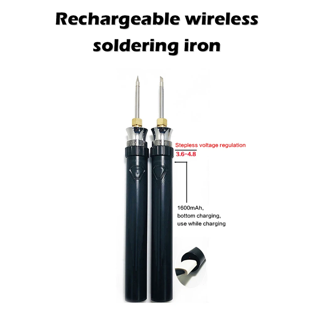 DIY Portable Electric Soldering iron Set USB Wireless Charging Mini Soldering Station Repair Tools Solder Rework Accessorie 
DIY Portable Electric Soldering iron Set USB Wireless Charging Mini Soldering Station Repair Tools Solder Rework Accessorie