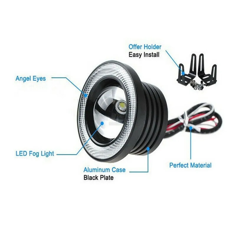 High Power Fog LED Lights Lens Projector Red Round 3200LM Super Bright Universa
High Power Fog LED Lights Lens Projector Red Round 3200LM Super Bright Universa
