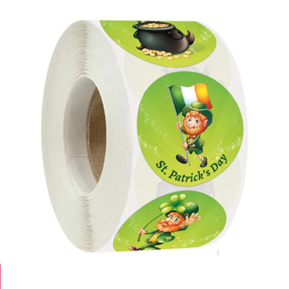 500pcs St Patricks Day Stickers Green Shamrock Cartoon Stickers Gift Stickers Sealing Labels Cute Design Box Tags Fancy Toys
500pcs St Patricks Day Stickers Green Shamrock Cartoon Stickers Gift Stickers Sealing Labels Cute Design Box Tags Fancy Toys