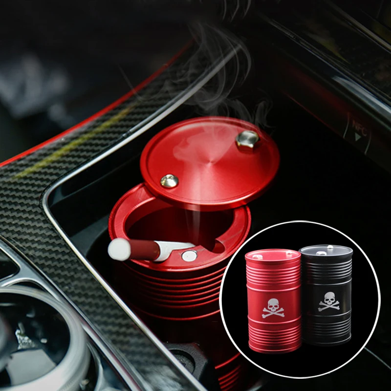 Convenient Car Ashtray LED Light Stainless Steel Liner Push Type Easy Clean Auto Vehicle Cigarette Ashtray
Convenient Car Ashtray LED Light Stainless Steel Liner Push Type Easy Clean Auto Vehicle Cigarette Ashtray