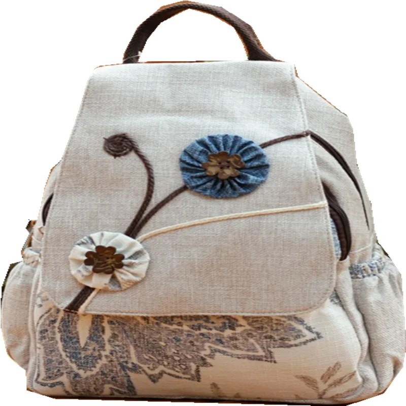 2020 new Yunnan cotton and hemp bag double zipper small fresh student schoolbag double shoulder Backpack Travel Backpack Wallet
2020 new Yunnan cotton and hemp bag double zipper small fresh student schoolbag double shoulder Backpack Travel Backpack Wallet
