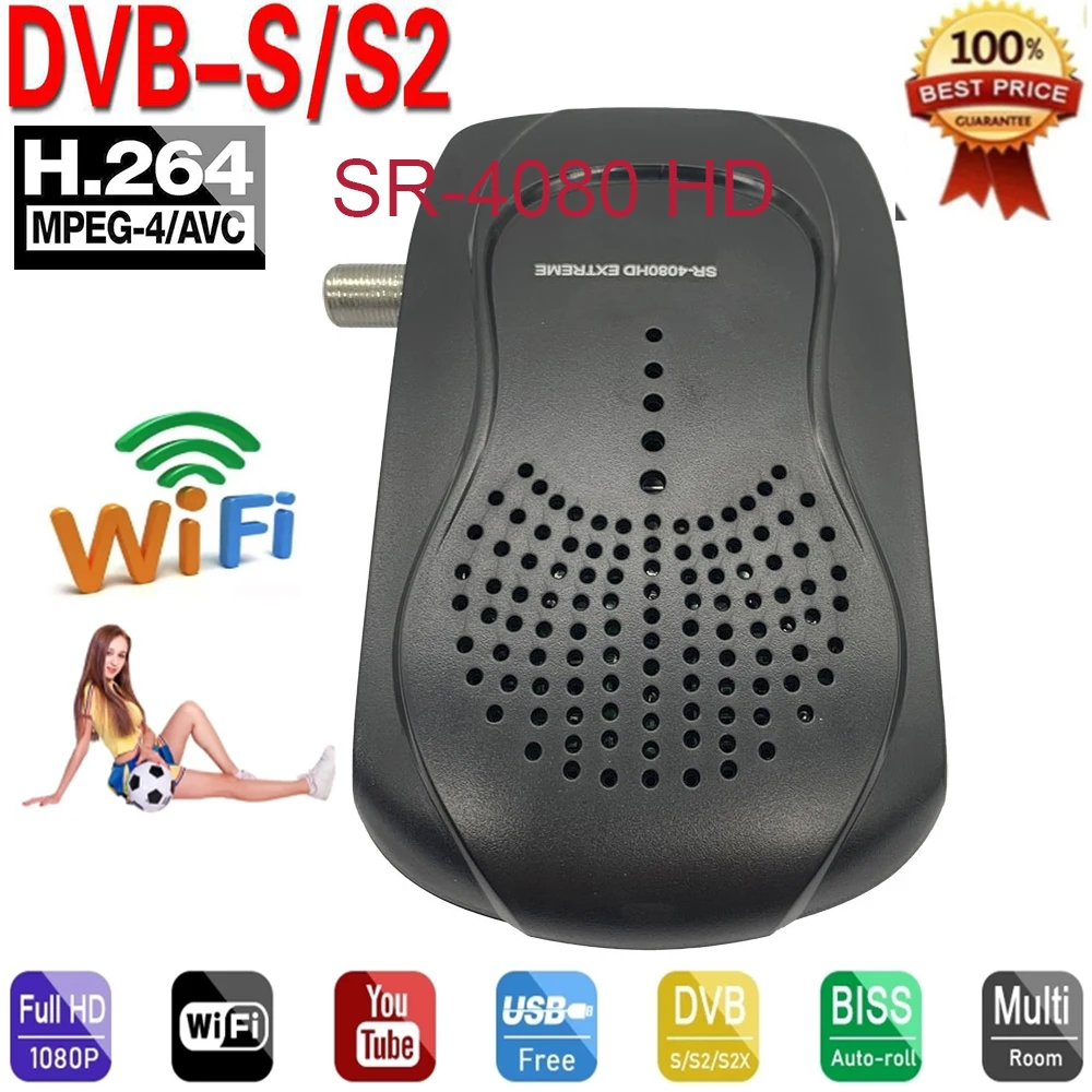 SR 4080 HD DVB S2 приемник декодер Бесплатный спутниковый приемник ТВ приставка спутниковый искатель Интернет-плеер DVB S2 CS Youtube TV HD
SR 4080 HD DVB S2 приемник декодер Бесплатный спутниковый приемник ТВ приставка спутниковый искатель Интернет-плеер DVB S2 CS Youtube TV HD