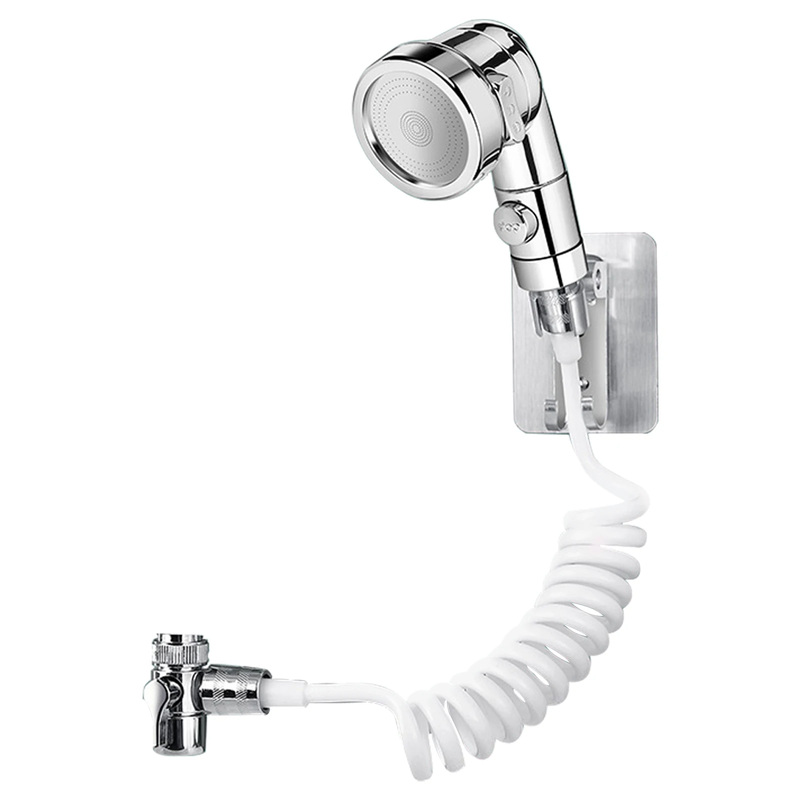 Shower Head Wall Mounted Home Multi Modes Punch Free Kitchen Bathroom ABS Easy Install High Pressure For Faucet With Hose
Shower Head Wall Mounted Home Multi Modes Punch Free Kitchen Bathroom ABS Easy Install High Pressure For Faucet With Hose