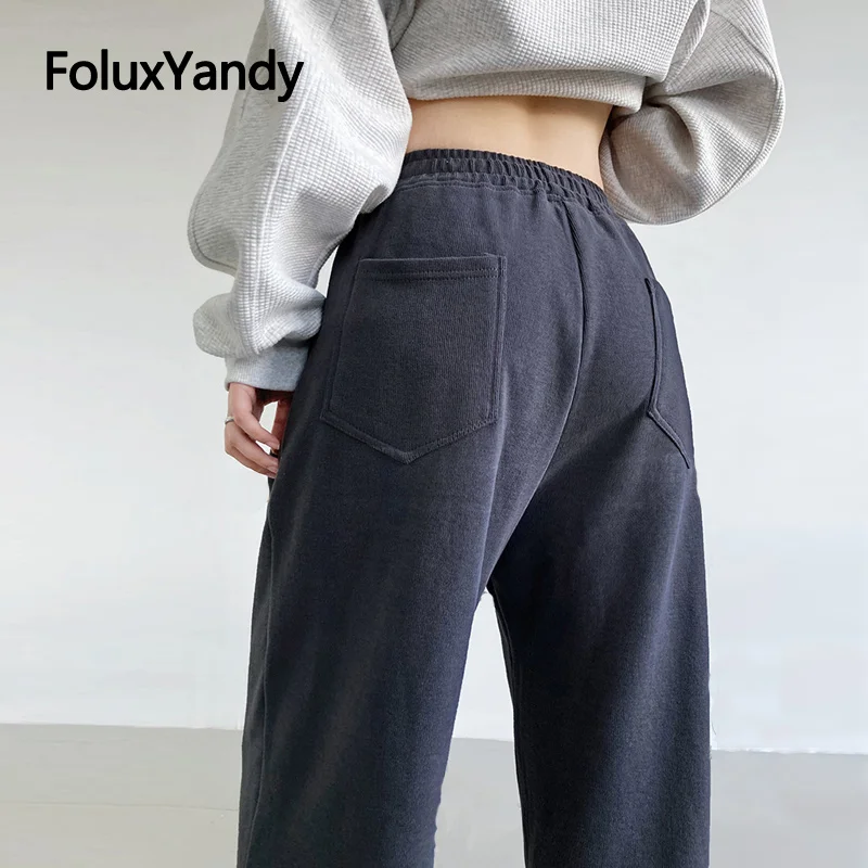New Loose Women Pants Spring Autumn Casual High Waist Straight Pants Long Trousers Female Slacks LXNZ27
New Loose Women Pants Spring Autumn Casual High Waist Straight Pants Long Trousers Female Slacks LXNZ27