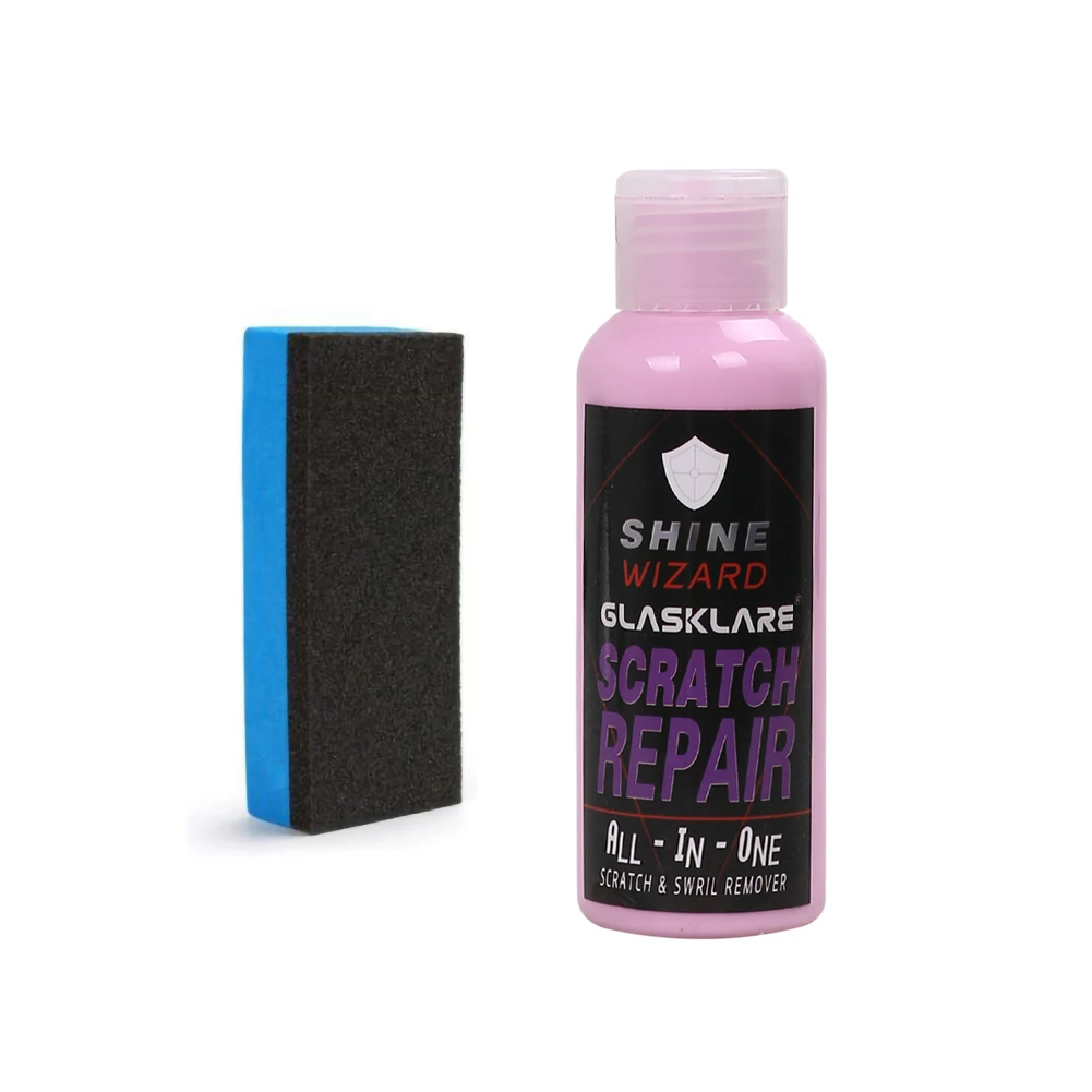 GLASKLARE 50ml/100ml Car Paint Scratch Repair Compound Paint Polishing Scratch Remover Auto Care Retreading Kit with Wash Sponge
GLASKLARE 50ml/100ml Car Paint Scratch Repair Compound Paint Polishing Scratch Remover Auto Care Retreading Kit with Wash Sponge