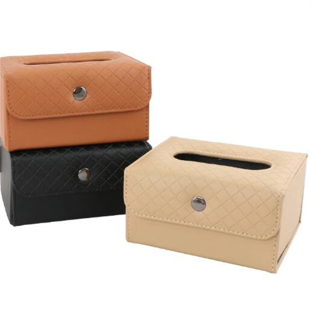 Universal Leather Car Tissue Box Auto Accessories Holder Creative Removable Paper Napkin Box Organizer For Car
Universal Leather Car Tissue Box Auto Accessories Holder Creative Removable Paper Napkin Box Organizer For Car