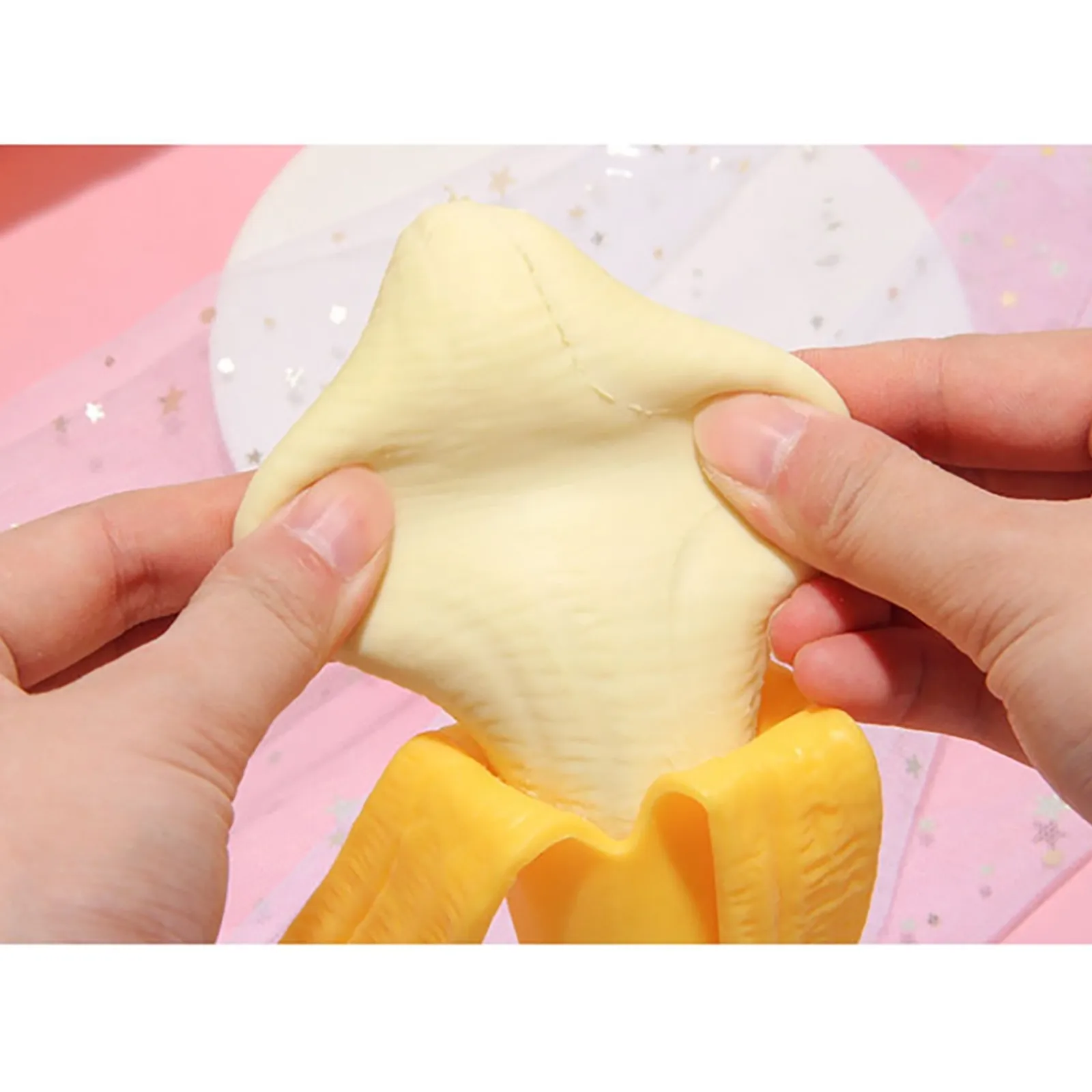 2pcs squeeze toy vent toy decompression decompression toy simulation banana toy squeeze toy cute birthday gift 6*
2pcs squeeze toy vent toy decompression decompression toy simulation banana toy squeeze toy cute birthday gift 6*