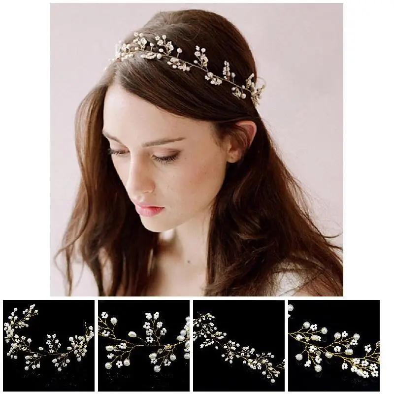 Fashion Women Hairband Wedding Tiara Crown Headband Bridal Hair Aaccessories Jewelry LXH
Fashion Women Hairband Wedding Tiara Crown Headband Bridal Hair Aaccessories Jewelry LXH