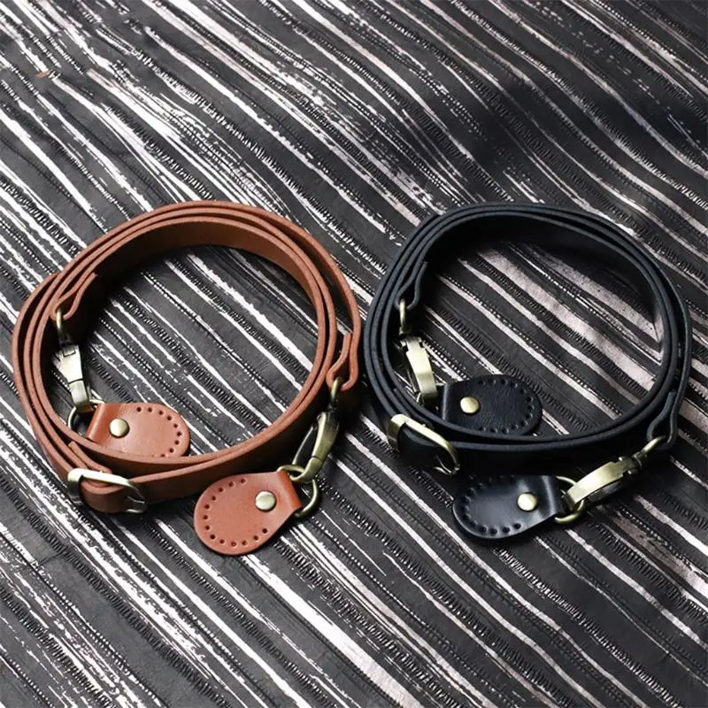 120cm PU Leather Shoulder Bag Belt Strap with Metal Buckles Crossbody DIY Replacement Accessories 
120cm PU Leather Shoulder Bag Belt Strap with Metal Buckles Crossbody DIY Replacement Accessories
