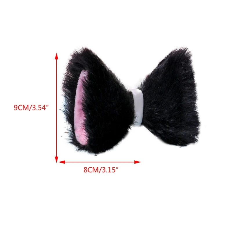 Women Artificial Long Furry Cat Ears Hair Clip Japanese Anime Lolita Sweet Animal Hairpin Halloween Cosplay Headwear
Women Artificial Long Furry Cat Ears Hair Clip Japanese Anime Lolita Sweet Animal Hairpin Halloween Cosplay Headwear