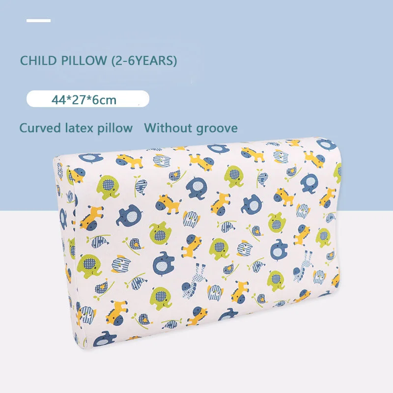 Детская подушка из хлопка с мультяшным рисунком