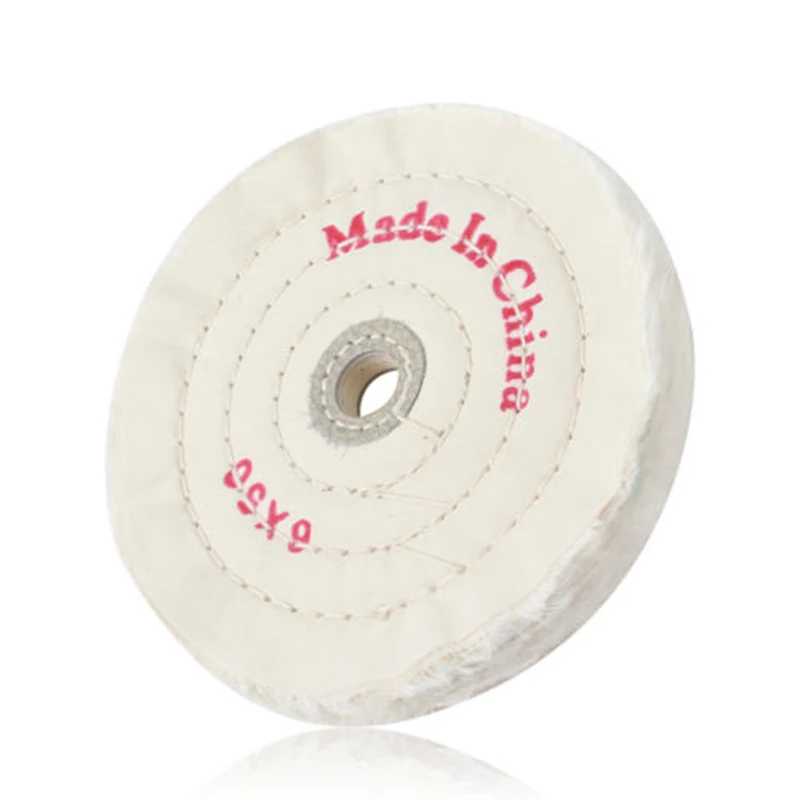 6 Inches Jewelry Grinder Pad Polish Handcraft White Pad Flannel Cloth Buffing Polishing Wheel Abrasive Tools
6 Inches Jewelry Grinder Pad Polish Handcraft White Pad Flannel Cloth Buffing Polishing Wheel Abrasive Tools