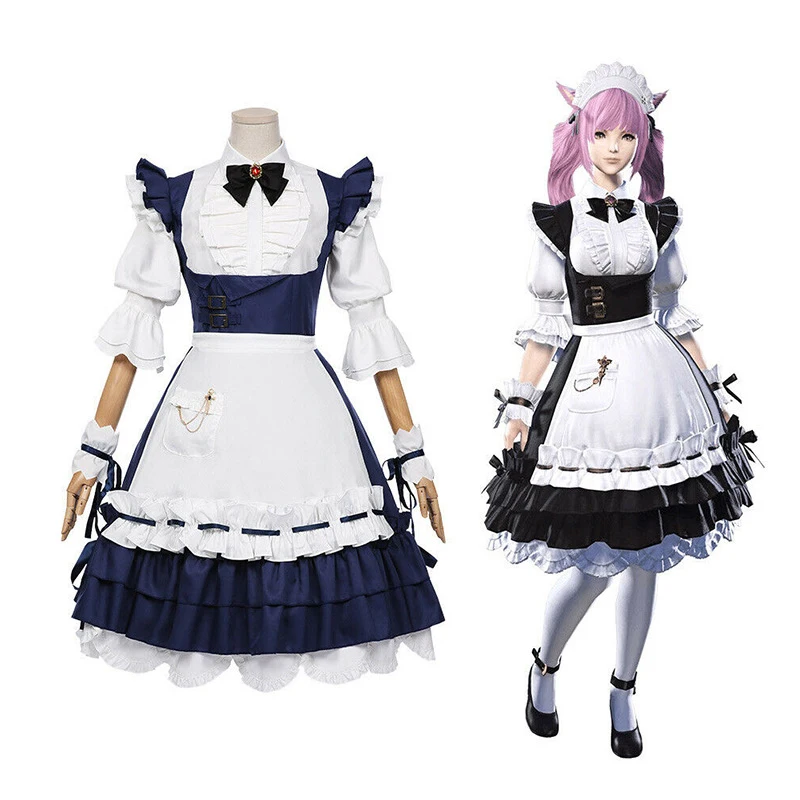 FINAL FANTASY XIV Cosplay Lalafell Cosplay Costume Maid Suit Women Girls Halloween Carnival Costumes
FINAL FANTASY XIV Cosplay Lalafell Cosplay Costume Maid Suit Women Girls Halloween Carnival Costumes
