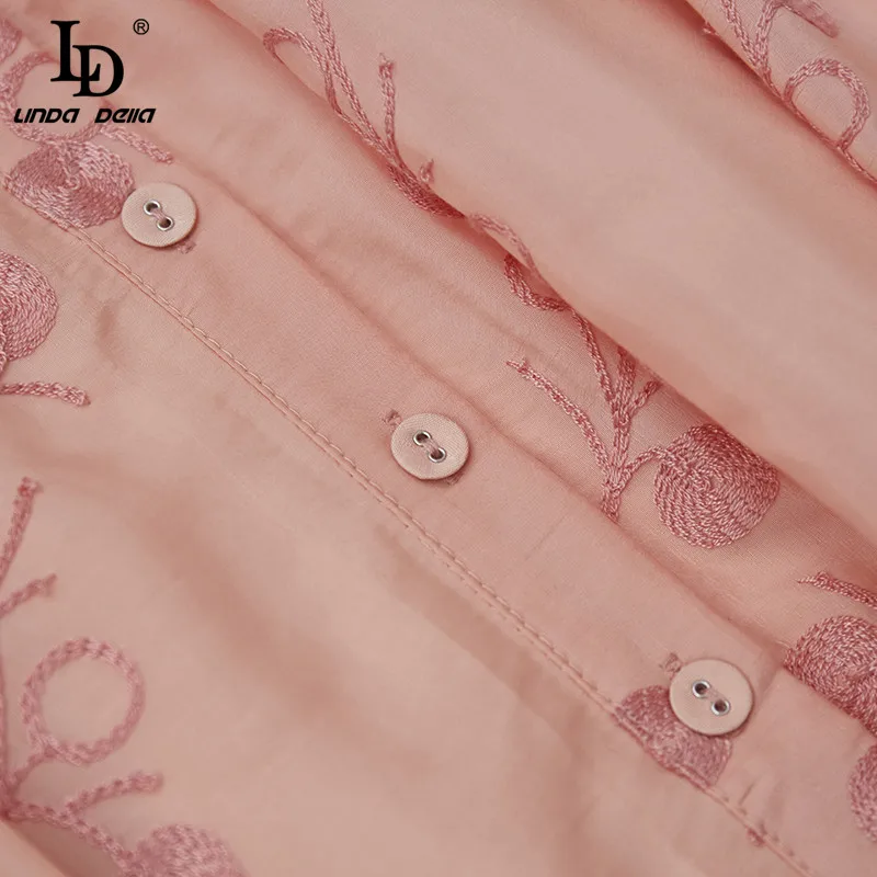 LD LINDA DELLA 2021 Women Sweet Elegant Mini Dress Spring Lantern Sleeve Single-breasted Cherry print Ladies Ladies Shirt Dress
LD LINDA DELLA 2021 Women Sweet Elegant Mini Dress Spring Lantern Sleeve Single-breasted Cherry print Ladies Ladies Shirt Dress