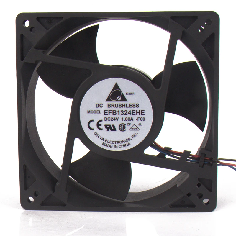 Original EFB1324EHE 127x127x38mm DC24V 1.80A 12738 12cm High Air Volume Inverter PC Case Gamer Cabinet Thermal Paste Cooling Fan
Original EFB1324EHE 127x127x38mm DC24V 1.80A 12738 12cm High Air Volume Inverter PC Case Gamer Cabinet Thermal Paste Cooling Fan