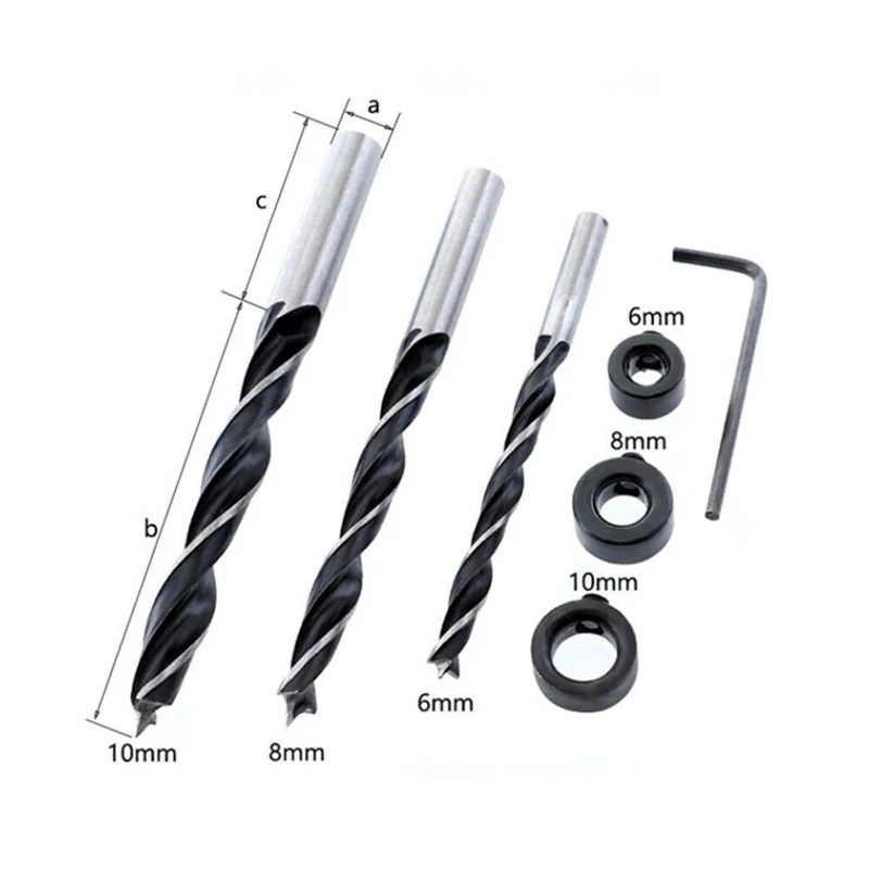 Quick Wood Doweling Jig ABS Plastic Handheld Pocket Hole Jigs System6/8/10mm Drill Bit Hole Puncher For Carpentry Dowel Joints
Quick Wood Doweling Jig ABS Plastic Handheld Pocket Hole Jigs System6/8/10mm Drill Bit Hole Puncher For Carpentry Dowel Joints