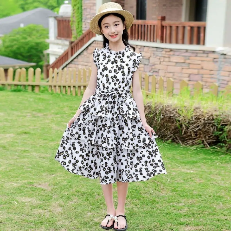 2021 Summer Children Clothing Princess Kids Dresses for Girls Casual Wear Floral Dress Baby Girls Chiffon Dress Vestidos D686
2021 Summer Children Clothing Princess Kids Dresses for Girls Casual Wear Floral Dress Baby Girls Chiffon Dress Vestidos D686