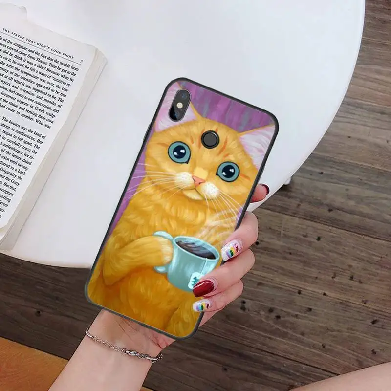 cat milk tea Phone Case For Xiaomi Redmi 7 9t 9se k20 mi8 max3 lite 9 note 8 9s 10 pro Soft Silicone Shell Cover Funda
cat milk tea Phone Case For Xiaomi Redmi 7 9t 9se k20 mi8 max3 lite 9 note 8 9s 10 pro Soft Silicone Shell Cover Funda