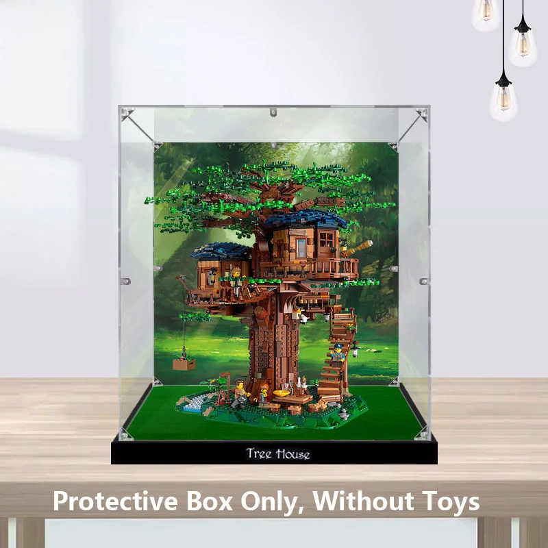 BrIckLight Acrylic Display Box Is Suitable For Tree House 21318 Building Block Model Storage Box Transparent Dustproof,Kids Gift
BrIckLight Acrylic Display Box Is Suitable For Tree House 21318 Building Block Model Storage Box Transparent Dustproof,Kids Gift