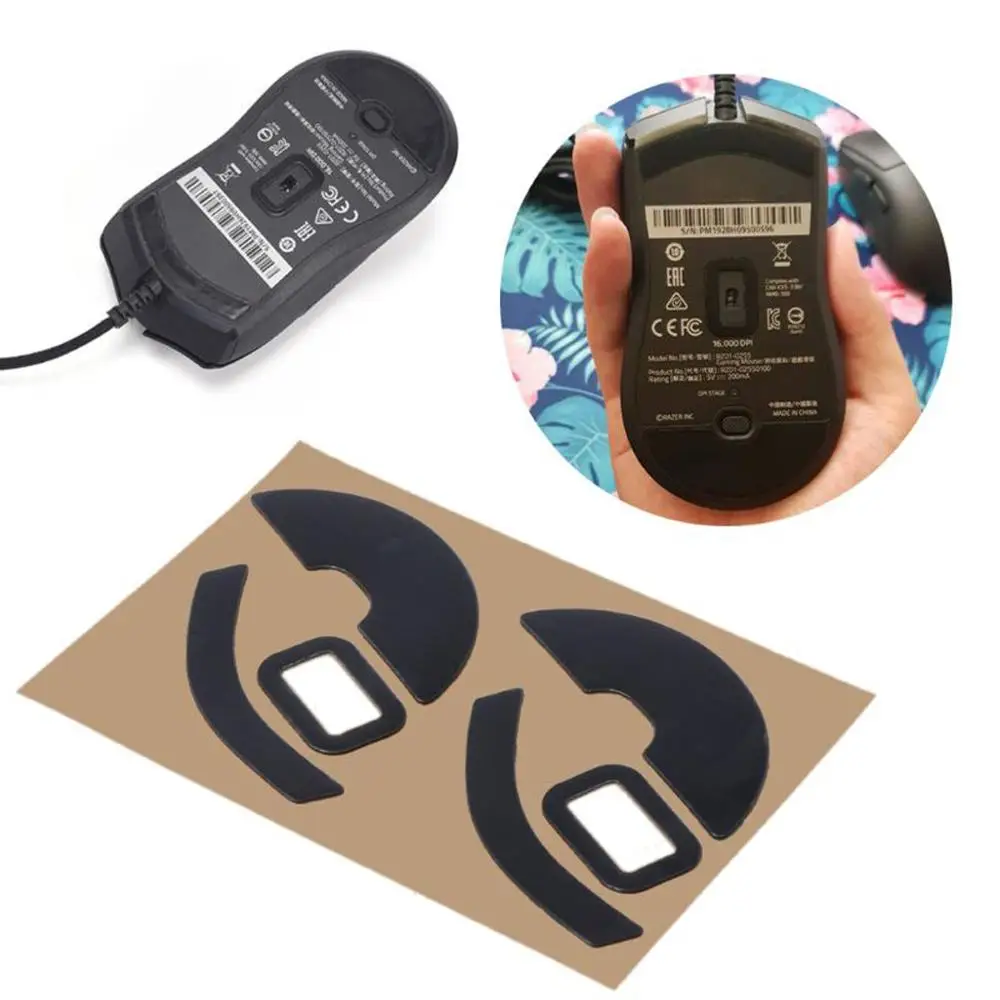2 Sets Hotline Games Competition Level Mouse Feet Mouse Skates for Razer Viper