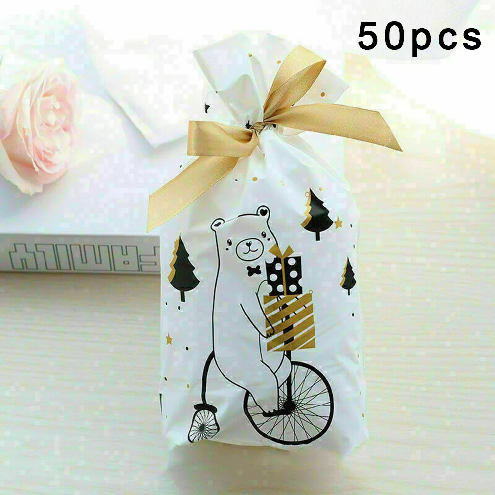 50PCS Christmas Cellophane Favour Bags Party Sweet Gift Drawstring Wrap Bag 23*15*6cm Gift Drawstring Wrap Bag
50PCS Christmas Cellophane Favour Bags Party Sweet Gift Drawstring Wrap Bag 23*15*6cm Gift Drawstring Wrap Bag