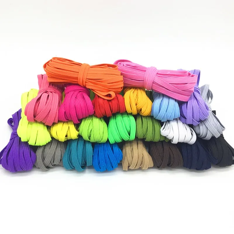 5Meters 6/9mm Elastic Bands Rope Rubber Hair Band Ribbons Sewing Webbing Tapes Waist Shoes Belt DIY Garment Accessories
5Meters 6/9mm Elastic Bands Rope Rubber Hair Band Ribbons Sewing Webbing Tapes Waist Shoes Belt DIY Garment Accessories