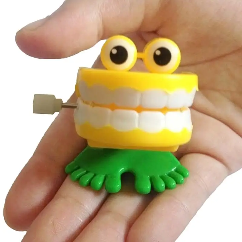 1pcs Clockwork Toy Upper Chain Jumping Tooth Toy Children Wind Up Teeth Jump Spring Clockwork Running Toy C3N8
1pcs Clockwork Toy Upper Chain Jumping Tooth Toy Children Wind Up Teeth Jump Spring Clockwork Running Toy C3N8