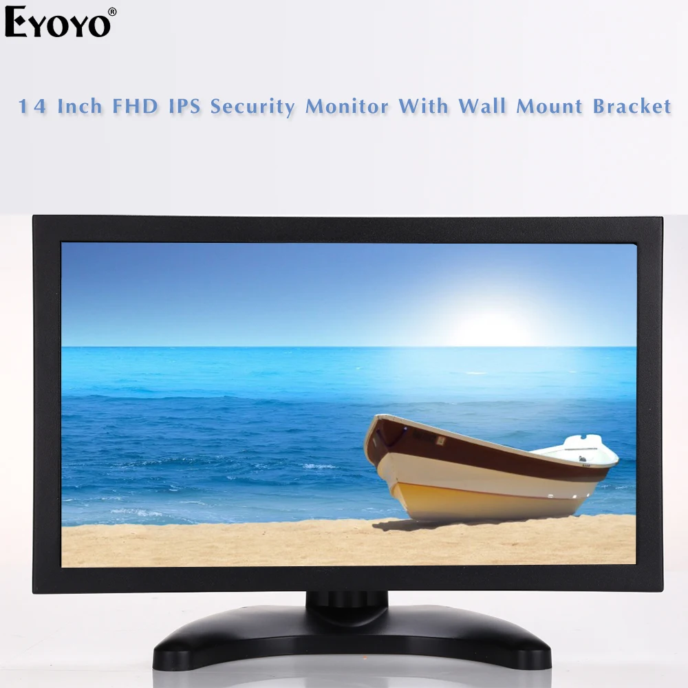 Eyoyo 14 "FHD 1920x1080 IPS ЖК-монитор Экран AV VGA BNC HDMI дисплей для ПК компьютера камеры DVD безопасности CCTV DVR видеонаблюдения
Eyoyo 14 "FHD 1920x1080 IPS ЖК-монитор Экран AV VGA BNC HDMI дисплей для ПК компьютера камеры DVD безопасности CCTV DVR видеонаблюдения