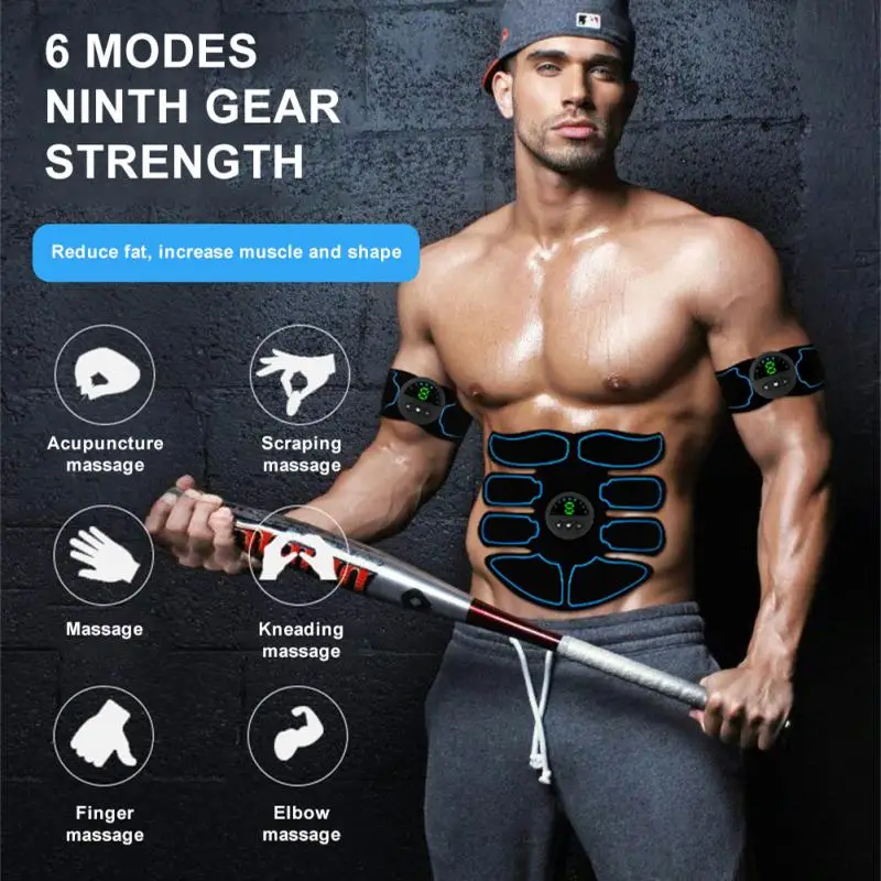 Electric Muscle Stimulator EMS Wireless Buttocks Hip Trainer Abdominal ABS Stimulator Fitness Body Slimming Massager Fitness
Electric Muscle Stimulator EMS Wireless Buttocks Hip Trainer Abdominal ABS Stimulator Fitness Body Slimming Massager Fitness