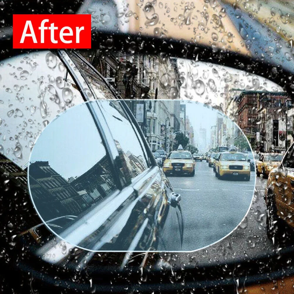 2pcs Rainproof Film Car Rearview Mirror Protective Cover Rain Proof Anti Fog Waterproof Film Car Sticker Accessories 95X135mm
2pcs Rainproof Film Car Rearview Mirror Protective Cover Rain Proof Anti Fog Waterproof Film Car Sticker Accessories 95X135mm