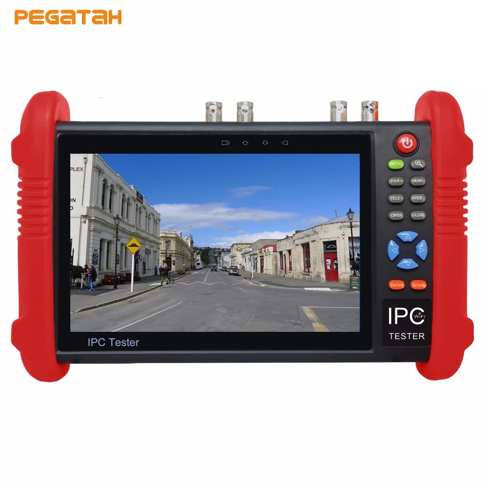 Новинка, 7-дюймовый тестер для IP-камер 5 МП, TVI, CVI, AHD, IP, CCTV, тестер с поддержкой 8 Мп, TVI, CVI, 5 МП, AHD, Wi-Fi, POE
Новинка, 7-дюймовый тестер для IP-камер 5 МП, TVI, CVI, AHD, IP, CCTV, тестер с поддержкой 8 Мп, TVI, CVI, 5 МП, AHD, Wi-Fi, POE