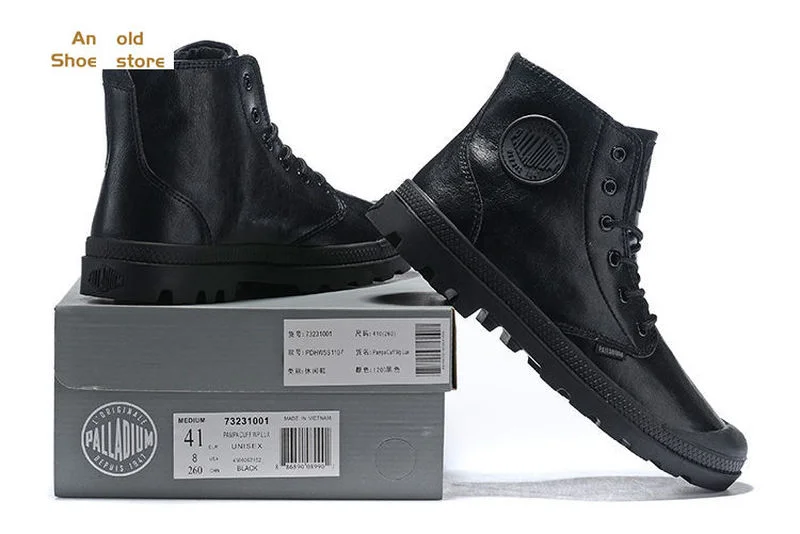 French High-top Men's Shoes Leather Leather Couple Shoes New Martin Boots Outdoor Military Boots Designer Mens Shoes
French High-top Men's Shoes Leather Leather Couple Shoes New Martin Boots Outdoor Military Boots Designer Mens Shoes