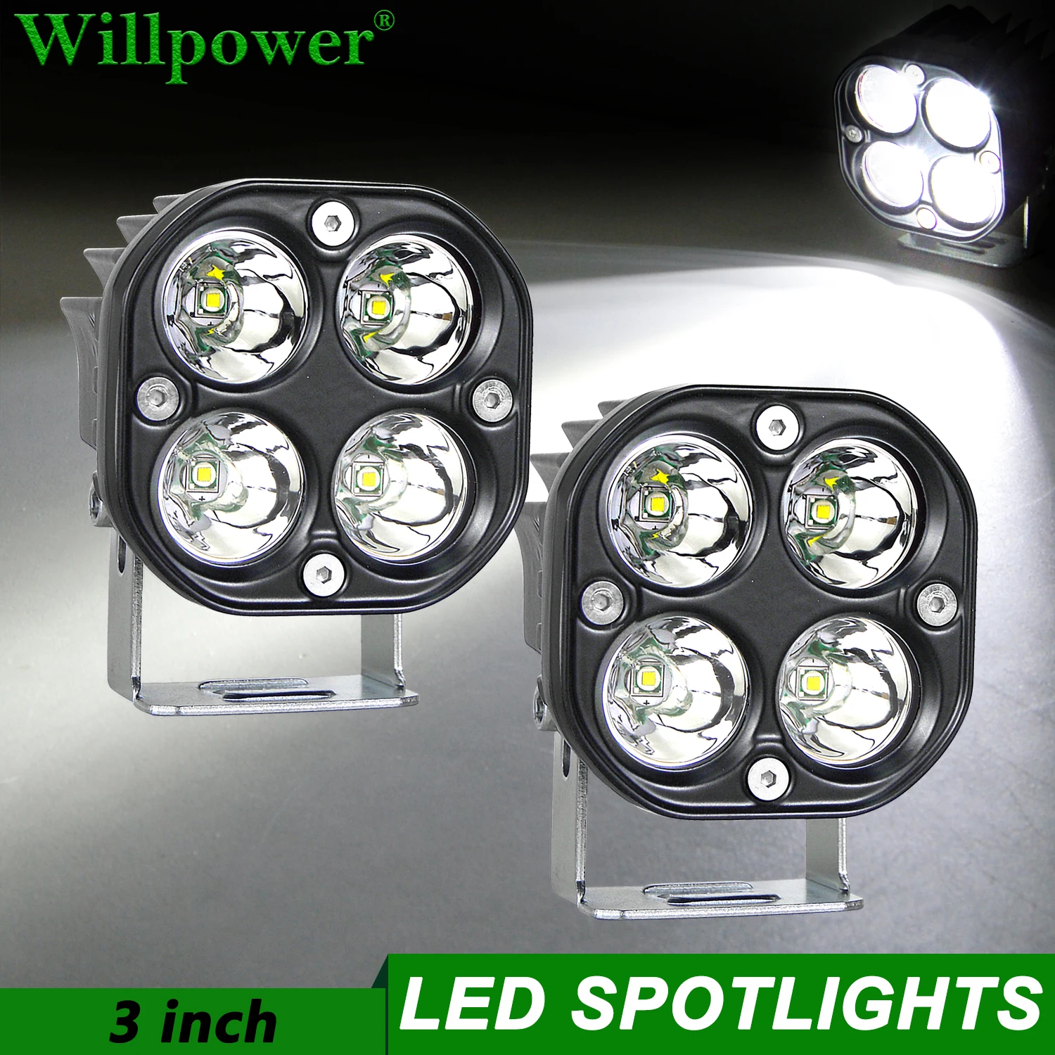 Off-road Car Spotlights 3 Inch 40W LED Work Light For Jeep Ford Chevy Offroad 4WD 4X4 Truck ATV UTV Boat Moto Driving Fog Lamp
Off-road Car Spotlights 3 Inch 40W LED Work Light For Jeep Ford Chevy Offroad 4WD 4X4 Truck ATV UTV Boat Moto Driving Fog Lamp
