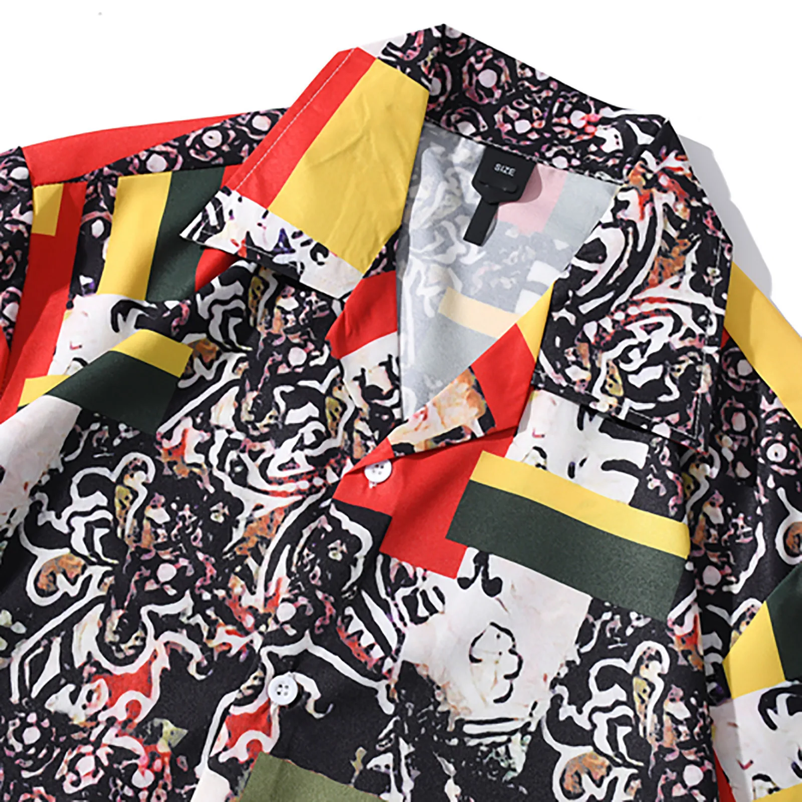 Unisex Beach Tops Loose Couple Buttoned Blouse Cardigan Printed Short Shirt Camicia corta stampata cardigan allentato Beach 2021
Unisex Beach Tops Loose Couple Buttoned Blouse Cardigan Printed Short Shirt Camicia corta stampata cardigan allentato Beach 2021
