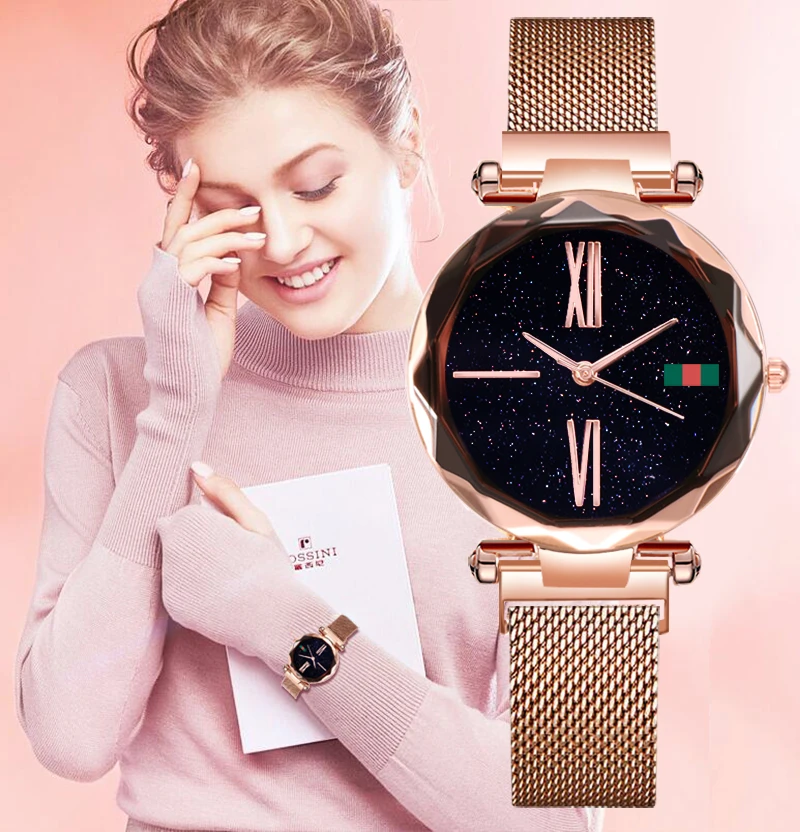 Hot Sale 2020 Luxury Stainless steel strap Watch Top High Quality Brand Starry Sky Diamond Dial Ladies Watches relogio feminino
Hot Sale 2020 Luxury Stainless steel strap Watch Top High Quality Brand Starry Sky Diamond Dial Ladies Watches relogio feminino