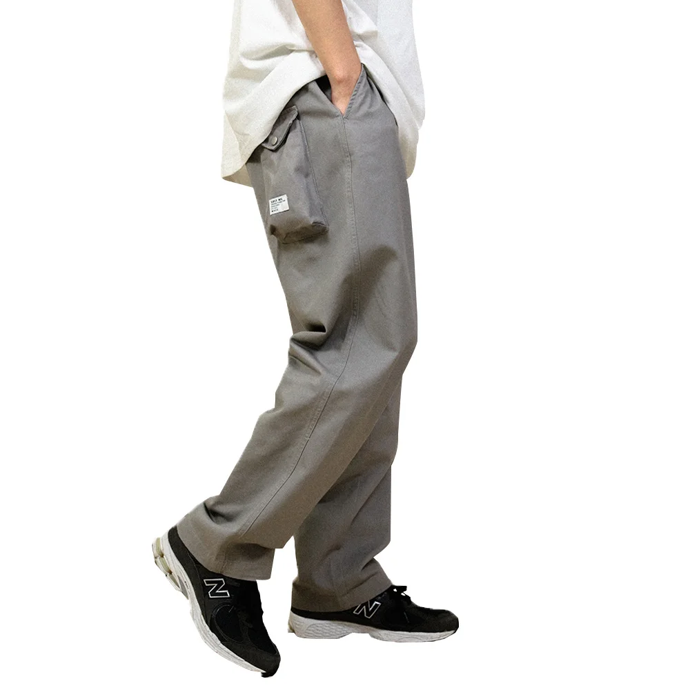 Solid Color Trousers Mens Simple Casual Elastic Waist Loose Straight Pants Men Walking Pants
Solid Color Trousers Mens Simple Casual Elastic Waist Loose Straight Pants Men Walking Pants
