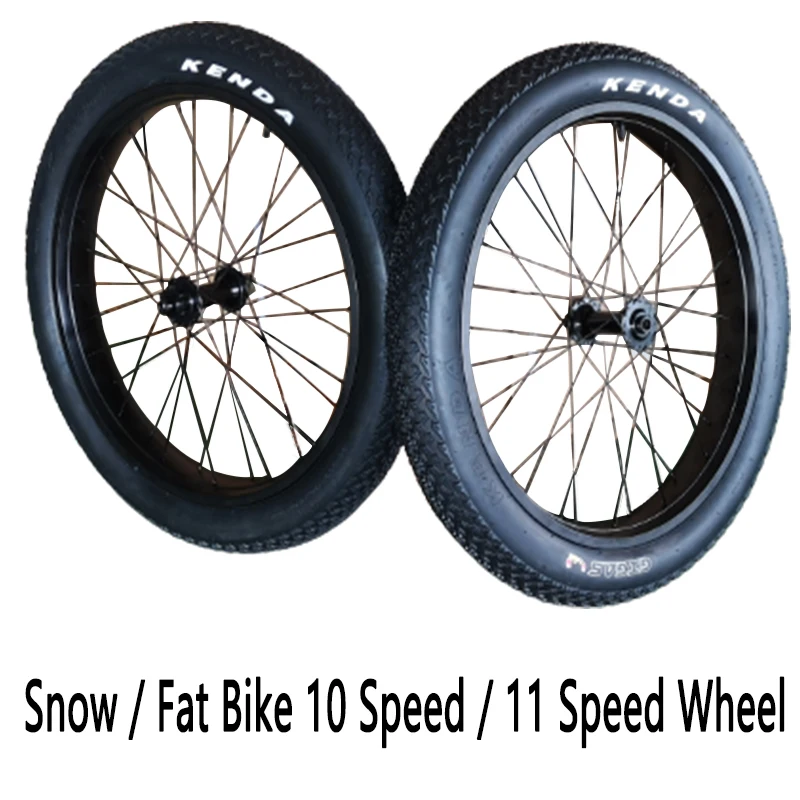 26inch*4.0 Snow/Fat Bike Wheel 10 /11 Speed Barrel Axle HUB 32 Holes Double Layer RIM 13G Stainless Steel Spoke Bike Accessories
26inch*4.0 Snow/Fat Bike Wheel 10 /11 Speed Barrel Axle HUB 32 Holes Double Layer RIM 13G Stainless Steel Spoke Bike Accessories