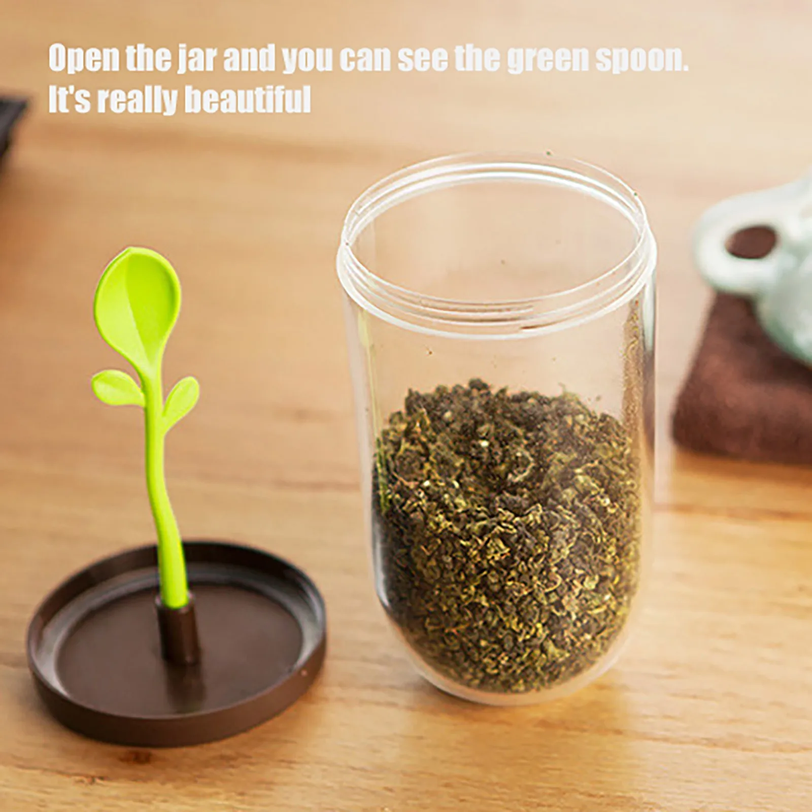 Multifunctional Storage Box Creative Green Bud Kitchen Storage Supplies Seasoning Tea Leaves Sealed Boxes Sugar Food Tanks #632
Multifunctional Storage Box Creative Green Bud Kitchen Storage Supplies Seasoning Tea Leaves Sealed Boxes Sugar Food Tanks #632