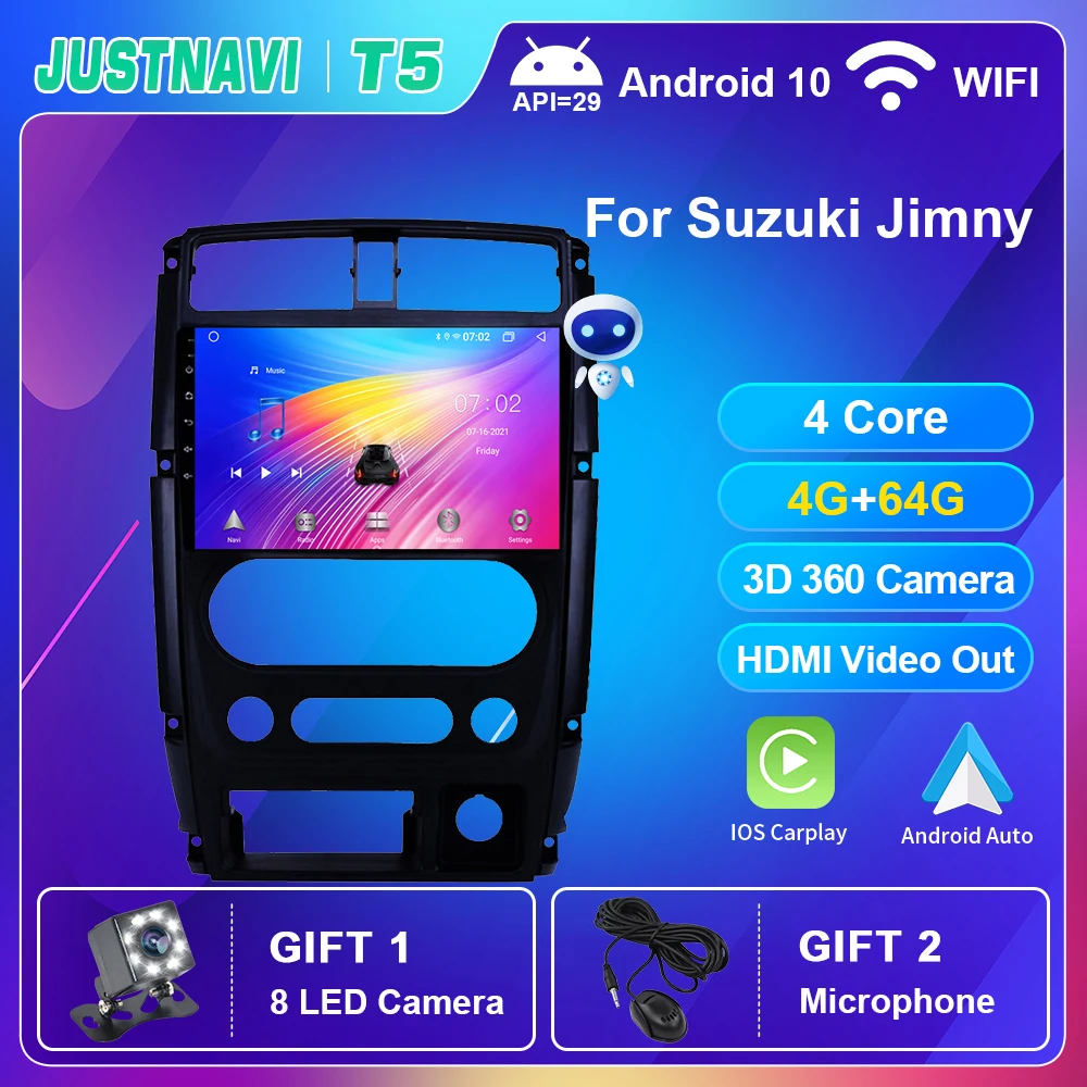 Car Radio No 2 din DSP WIFI For Suzuki Jimny 2007-2012 Carplay Multimedia DVD Player GPS Autoradio Navigation Audio Android Auto
Car Radio No 2 din DSP WIFI For Suzuki Jimny 2007-2012 Carplay Multimedia DVD Player GPS Autoradio Navigation Audio Android Auto