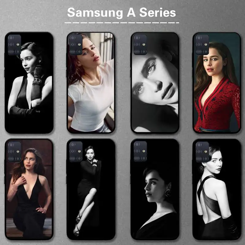 Emilia Clarke Phone Case For Samsung A6 A7 A8 A10 A11 A20 A21 A30 A31 A40 A50 A70 A80 A91 Plus S E Cover
Emilia Clarke Phone Case For Samsung A6 A7 A8 A10 A11 A20 A21 A30 A31 A40 A50 A70 A80 A91 Plus S E Cover
