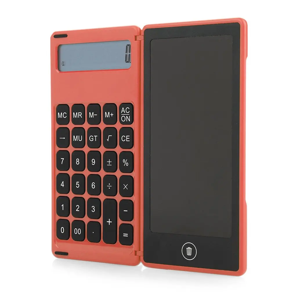 Three Generations Of Folding Calculator 6 Inch LCD Liquid Crystal 12 Digit Display Folding Ultra-thin Writing Board
Three Generations Of Folding Calculator 6 Inch LCD Liquid Crystal 12 Digit Display Folding Ultra-thin Writing Board