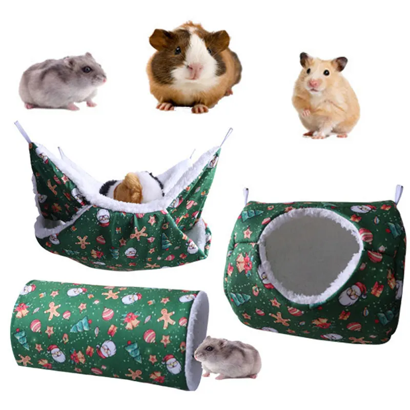 Plush Hamster Hammock Double-layer Thicken Warm Sleeping Bag Nest Hanging Cage House for Squirrel Ferret Rabbit Pet Bed
Plush Hamster Hammock Double-layer Thicken Warm Sleeping Bag Nest Hanging Cage House for Squirrel Ferret Rabbit Pet Bed