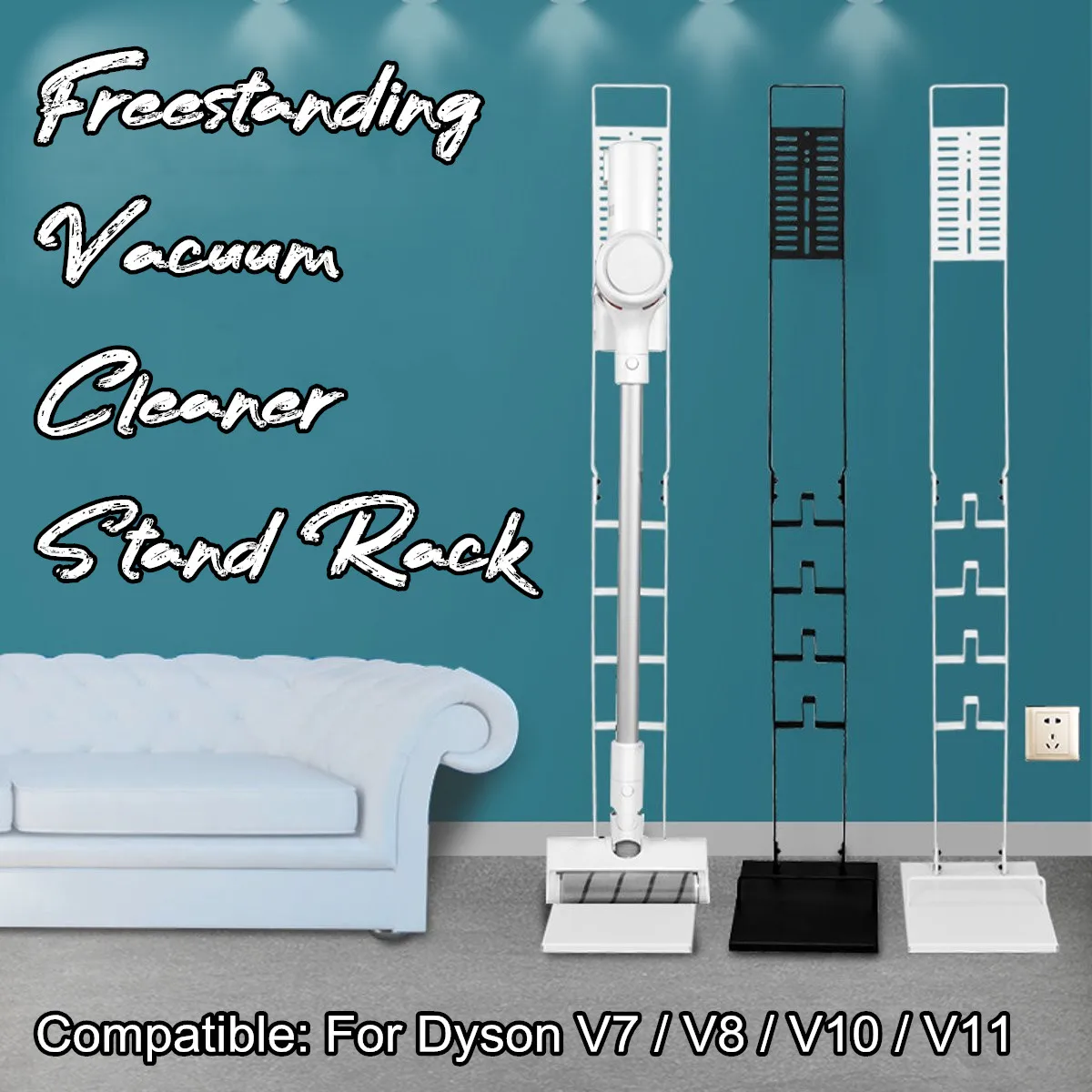 Freestanding Handheld Cordless Vacuum Cleaner Stand Rack For V7 V8 V10 V11 Vacuum Cleaner Accessories Home Organizer
Freestanding Handheld Cordless Vacuum Cleaner Stand Rack For V7 V8 V10 V11 Vacuum Cleaner Accessories Home Organizer