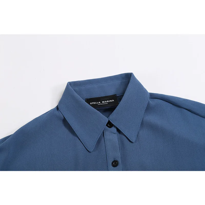 Mozision Two Piece Set Women Solid Lapel Bat Sleeve Shirt Straight Pants Suit 2021 New Casual Solid Loose Blouse Trousers Sets
Mozision Two Piece Set Women Solid Lapel Bat Sleeve Shirt Straight Pants Suit 2021 New Casual Solid Loose Blouse Trousers Sets