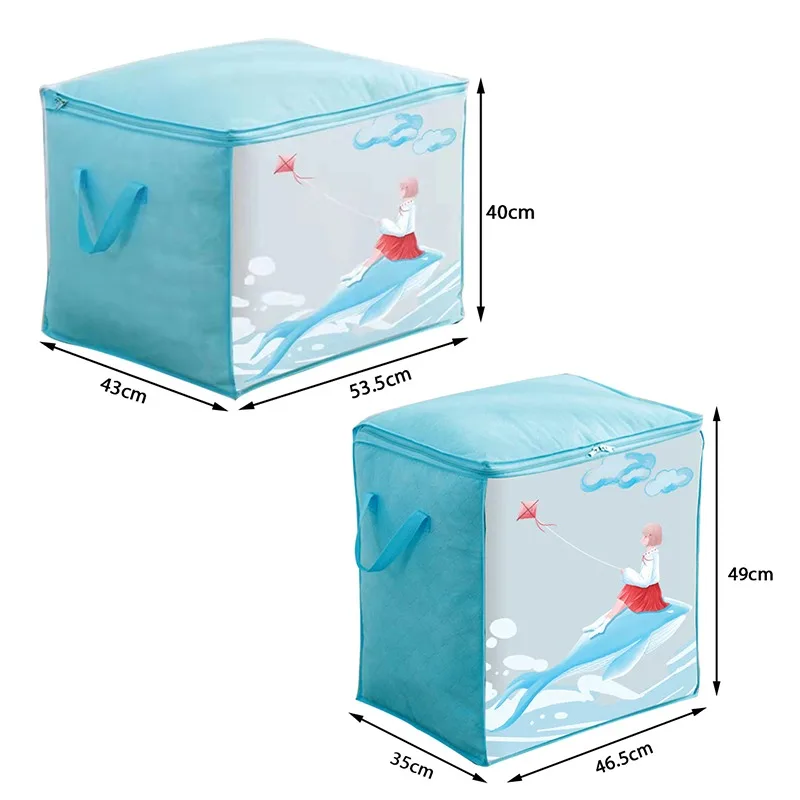Clothes Organizer Storage Bag Closet Cartoon Portable Box Folding Pillow Quilt Blanket Wardrobe Move Home Accessories
Clothes Organizer Storage Bag Closet Cartoon Portable Box Folding Pillow Quilt Blanket Wardrobe Move Home Accessories
