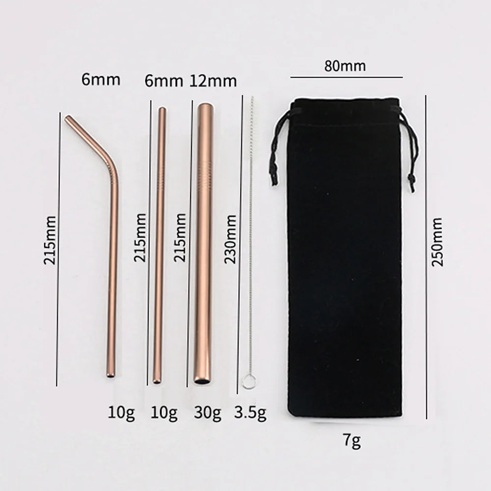 3 Colors 1Set Stainless Steel Drinking Straws Metal Reusable Straw Diverse Cup Accessories Coffee Mate
3 Colors 1Set Stainless Steel Drinking Straws Metal Reusable Straw Diverse Cup Accessories Coffee Mate