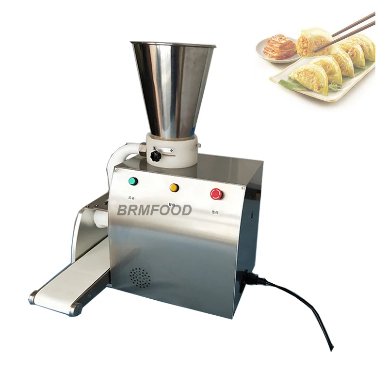 

Semi Automatic Dumpling Machine Imitation Hand Made Dumpling Making Machine Jiaozi Maker For Commercial