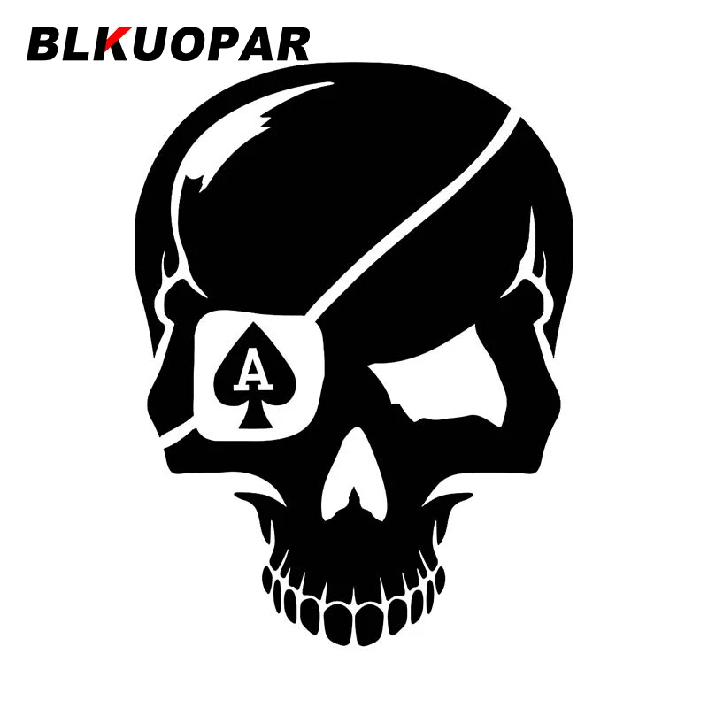 BLKUOPAR for Poker Skull Ace Car Sticker Waterproof Graphics Decal Scratch-Proof Refrigerator Windshield Surfboard Decoration
BLKUOPAR for Poker Skull Ace Car Sticker Waterproof Graphics Decal Scratch-Proof Refrigerator Windshield Surfboard Decoration