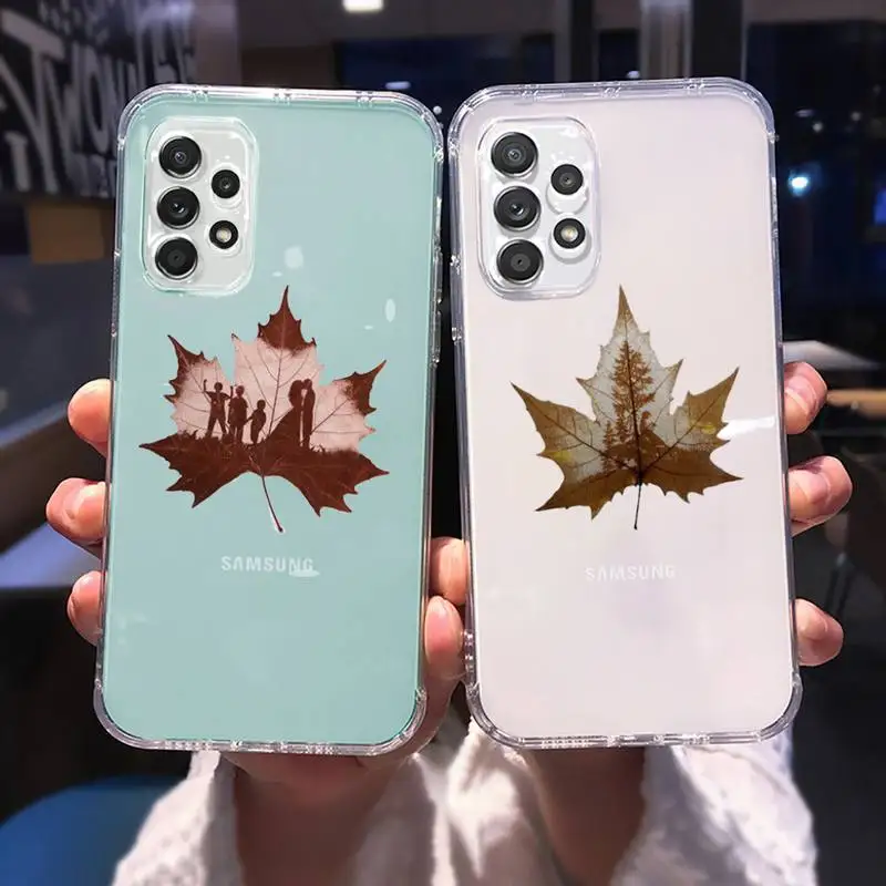 Maple leaf illustration art Phone Case for Samsung A 51 50 52 12 21s 31 40 70 71 note S 20 10 21 ultra plus fe clear coque shell
Maple leaf illustration art Phone Case for Samsung A 51 50 52 12 21s 31 40 70 71 note S 20 10 21 ultra plus fe clear coque shell